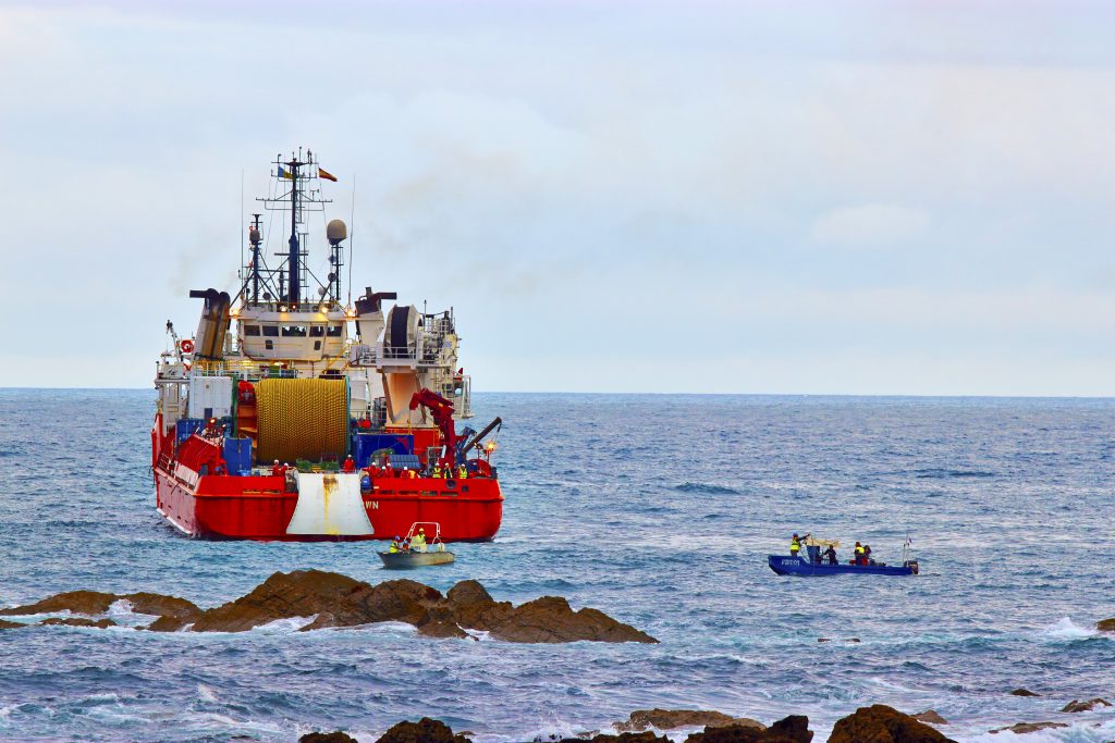 From shore to sea: Installing ocean energy