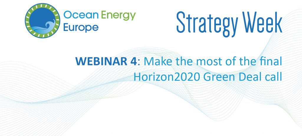 Make the most of the final Horizon2020 Green Deal call