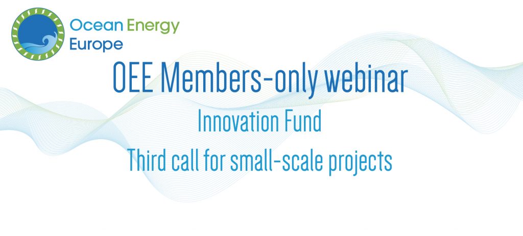 Innovation Fund Third call for small-scale projects