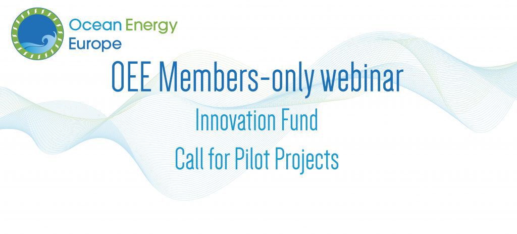 Innovation Fund 2023 call: ‘Pilot Projects’ window  €200m to demonstrate highly innovative energy technologies