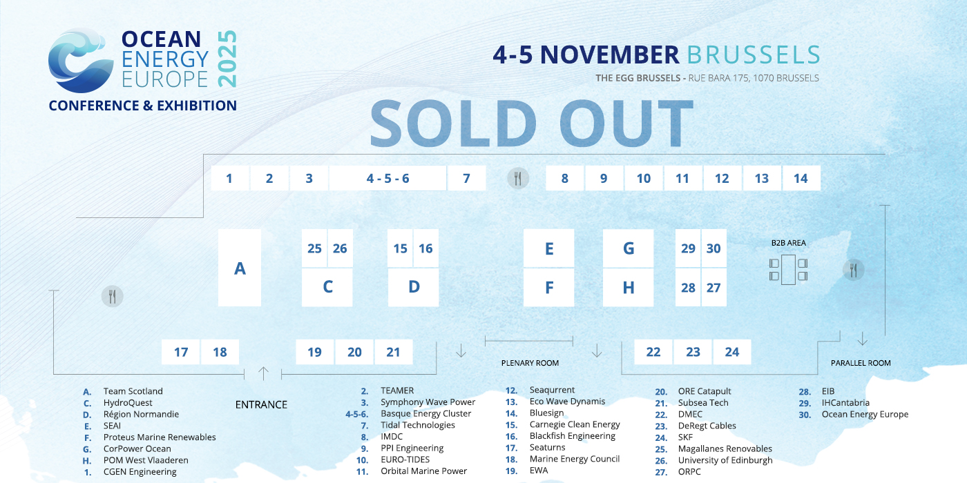 ocean energy europe exhibition floorplan